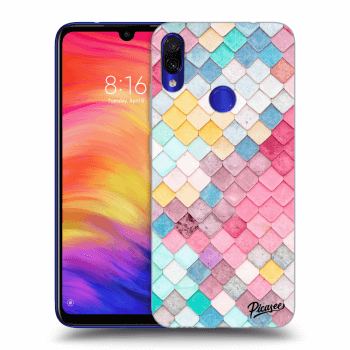 Picasee Xiaomi Redmi Note 7 Hülle - Transparentes Silikon - Colorful roof