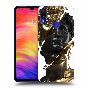 Hülle für Xiaomi Redmi Note 7 - Gold - Black