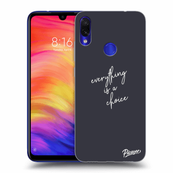 Hülle für Xiaomi Redmi Note 7 - Everything is a choice