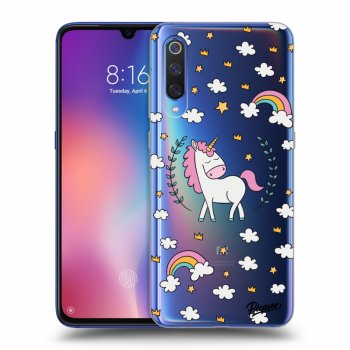 Picasee Xiaomi Mi 9 Hülle - Transparentes Silikon - Unicorn star heaven