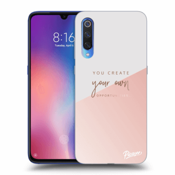 Picasee Xiaomi Mi 9 Hülle - Schwarzes Silikon - You create your own opportunities