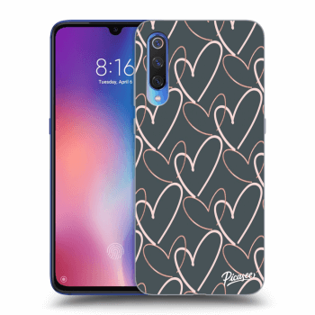 Picasee Xiaomi Mi 9 Hülle - Transparentes Silikon - Lots of love
