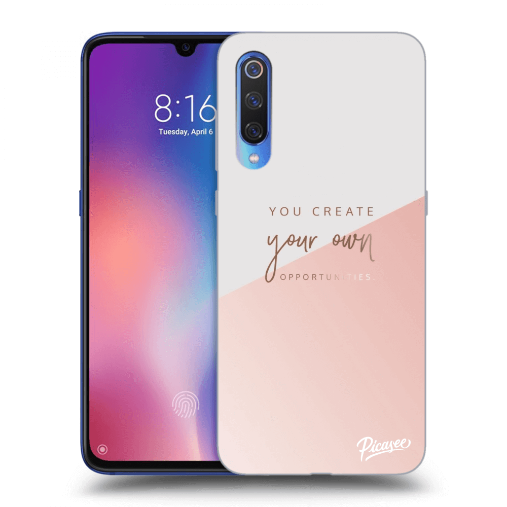 Picasee Xiaomi Mi 9 Hülle - Transparentes Silikon - You create your own opportunities