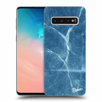 Picasee Samsung Galaxy S10 G973 Hülle - Transparentes Silikon - Blue marble