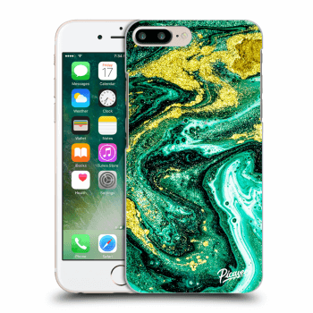 Hülle für Apple iPhone 8 Plus - Green Gold