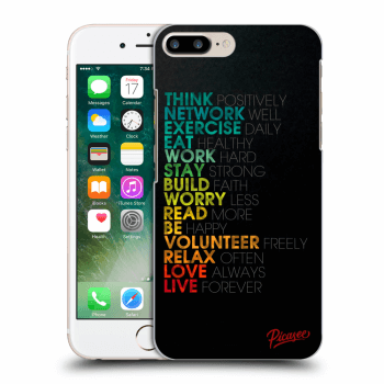 Hülle für Apple iPhone 8 Plus - Motto life