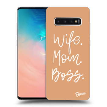 Hülle für Samsung Galaxy S10 Plus G975 - Boss Mama