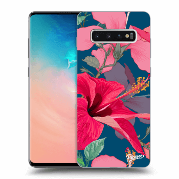 Hülle für Samsung Galaxy S10 Plus G975 - Hibiscus