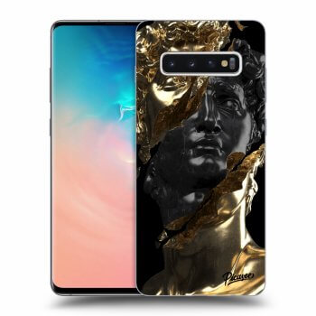 Hülle für Samsung Galaxy S10 Plus G975 - Gold - Black