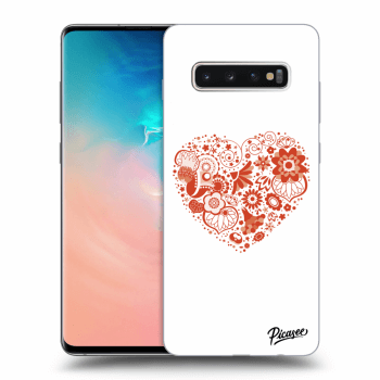 Hülle für Samsung Galaxy S10 Plus G975 - Big heart