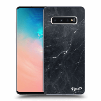 Hülle für Samsung Galaxy S10 Plus G975 - Black marble