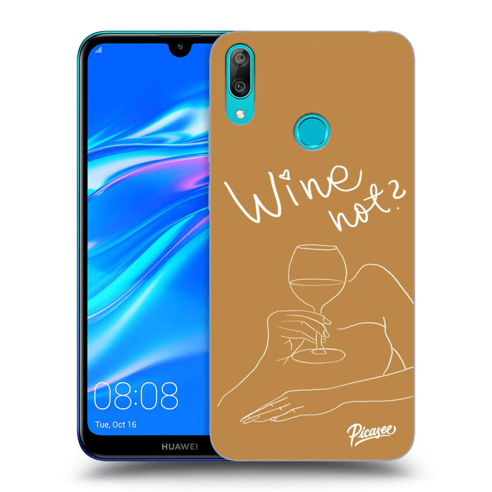 Picasee ULTIMATE CASE für Huawei Y7 2019 - Wine not