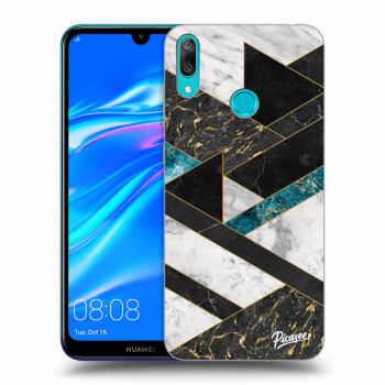 Picasee ULTIMATE CASE für Huawei Y7 2019 - Dark geometry