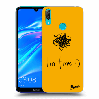 Hülle für Huawei Y7 2019 - I am fine