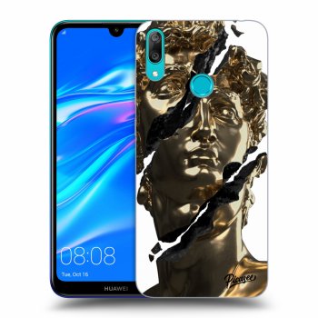 Hülle für Huawei Y7 2019 - Golder