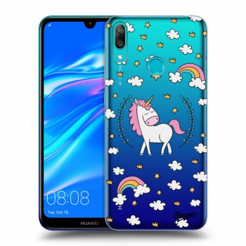 Picasee Huawei Y7 2019 Hülle - Transparentes Silikon - Unicorn star heaven