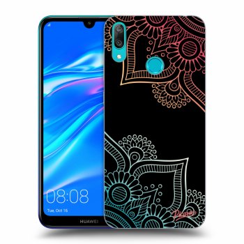 Hülle für Huawei Y7 2019 - Flowers pattern