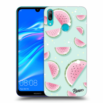 Picasee Huawei Y7 2019 Hülle - Transparentes Silikon - Watermelon 2