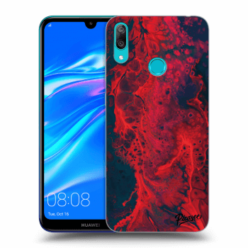 Picasee ULTIMATE CASE für Huawei Y7 2019 - Organic red
