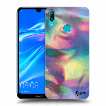 Picasee Huawei Y7 2019 Hülle - Transparentes Silikon - Holo