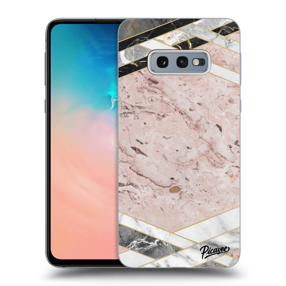 Picasee ULTIMATE CASE für Samsung Galaxy S10e G970 - Pink geometry