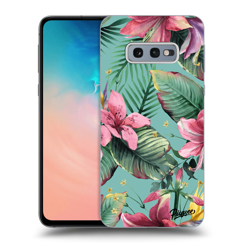 Picasee Samsung Galaxy S10e G970 Hülle - Schwarzes Silikon - Hawaii