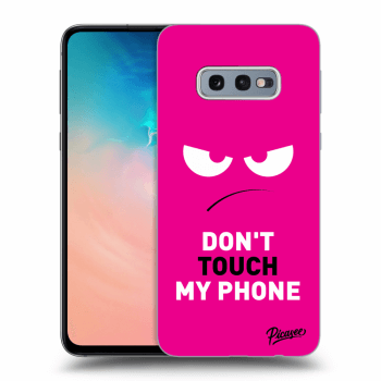 Picasee ULTIMATE CASE für Samsung Galaxy S10e G970 - Angry Eyes - Pink