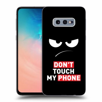 Picasee ULTIMATE CASE für Samsung Galaxy S10e G970 - Angry Eyes - Transparent