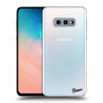 Picasee Samsung Galaxy S10e G970 Hülle - Transparentes Silikon - Clear