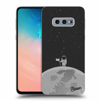 Picasee Samsung Galaxy S10e G970 Hülle - Transparentes Silikon - Astronaut