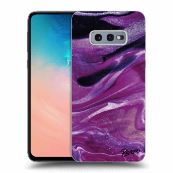 Hülle für Samsung Galaxy S10e G970 - Purple glitter