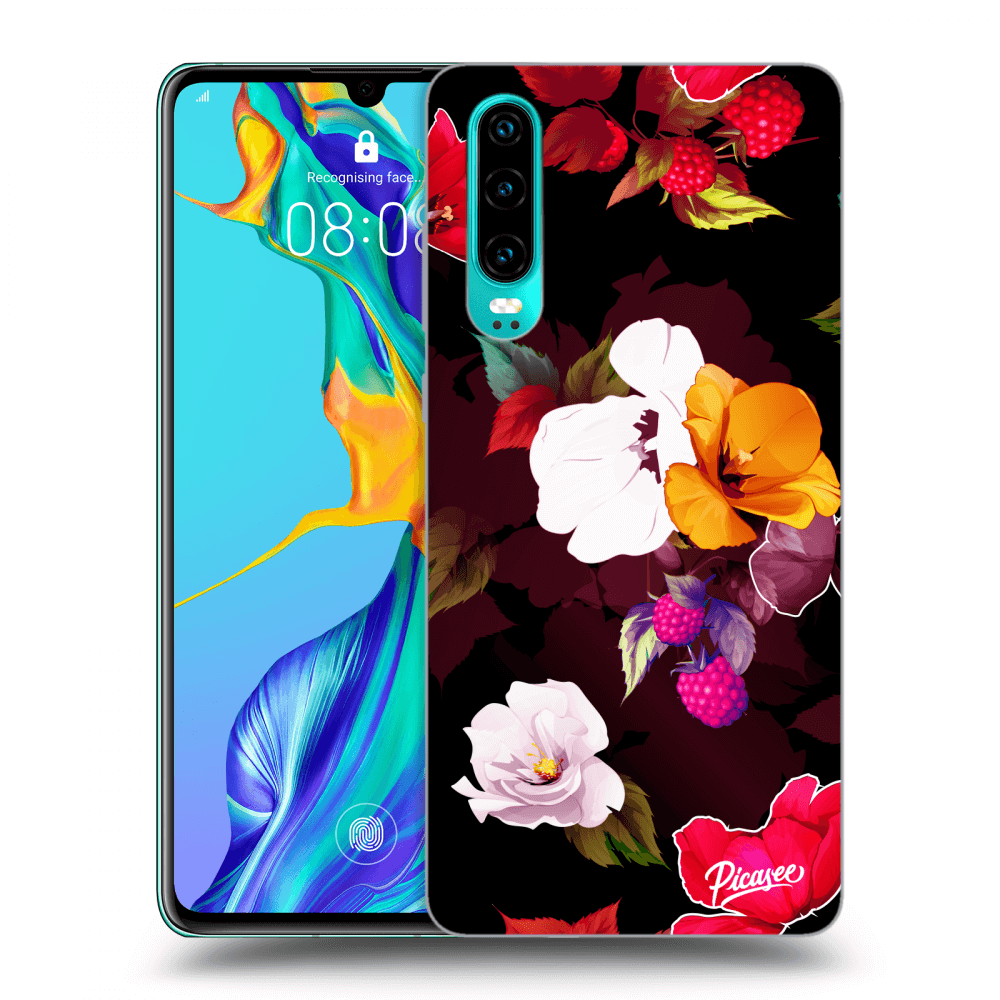 Picasee ULTIMATE CASE für Huawei P30 - Flowers and Berries