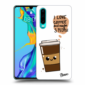Hülle für Huawei P30 - Cute coffee