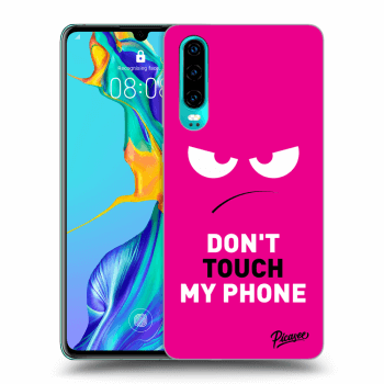 Picasee ULTIMATE CASE für Huawei P30 - Angry Eyes - Pink