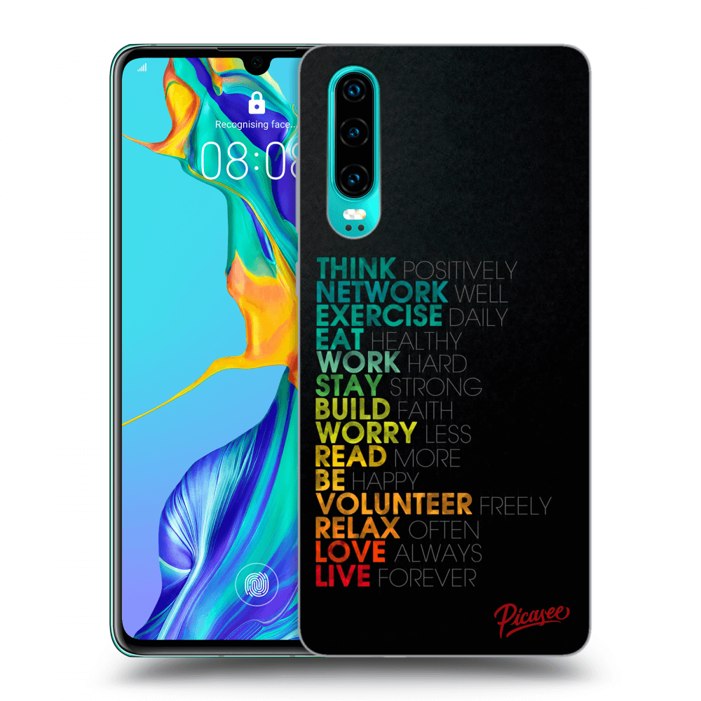 Picasee ULTIMATE CASE für Huawei P30 - Motto life