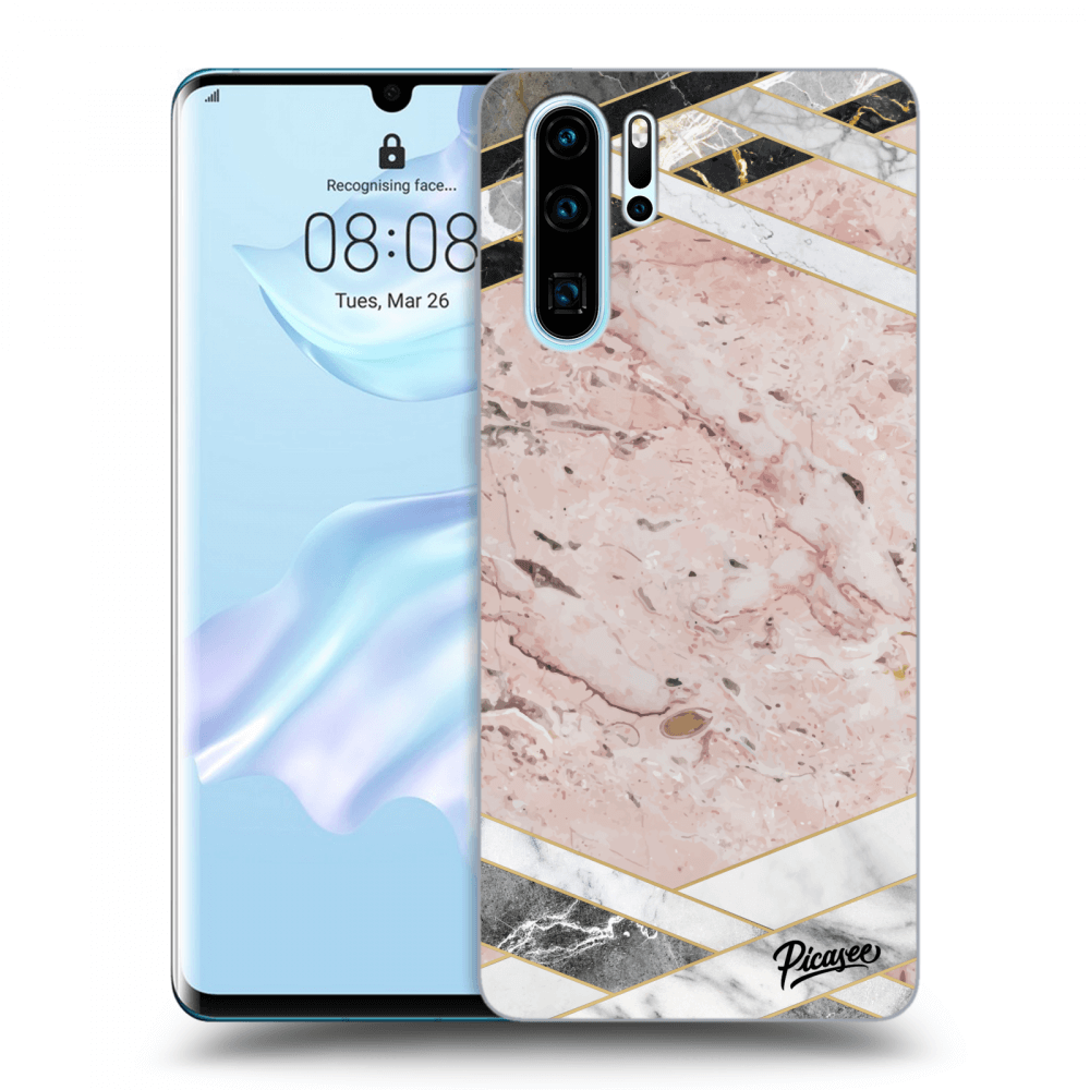 Picasee ULTIMATE CASE für Huawei P30 Pro - Pink geometry