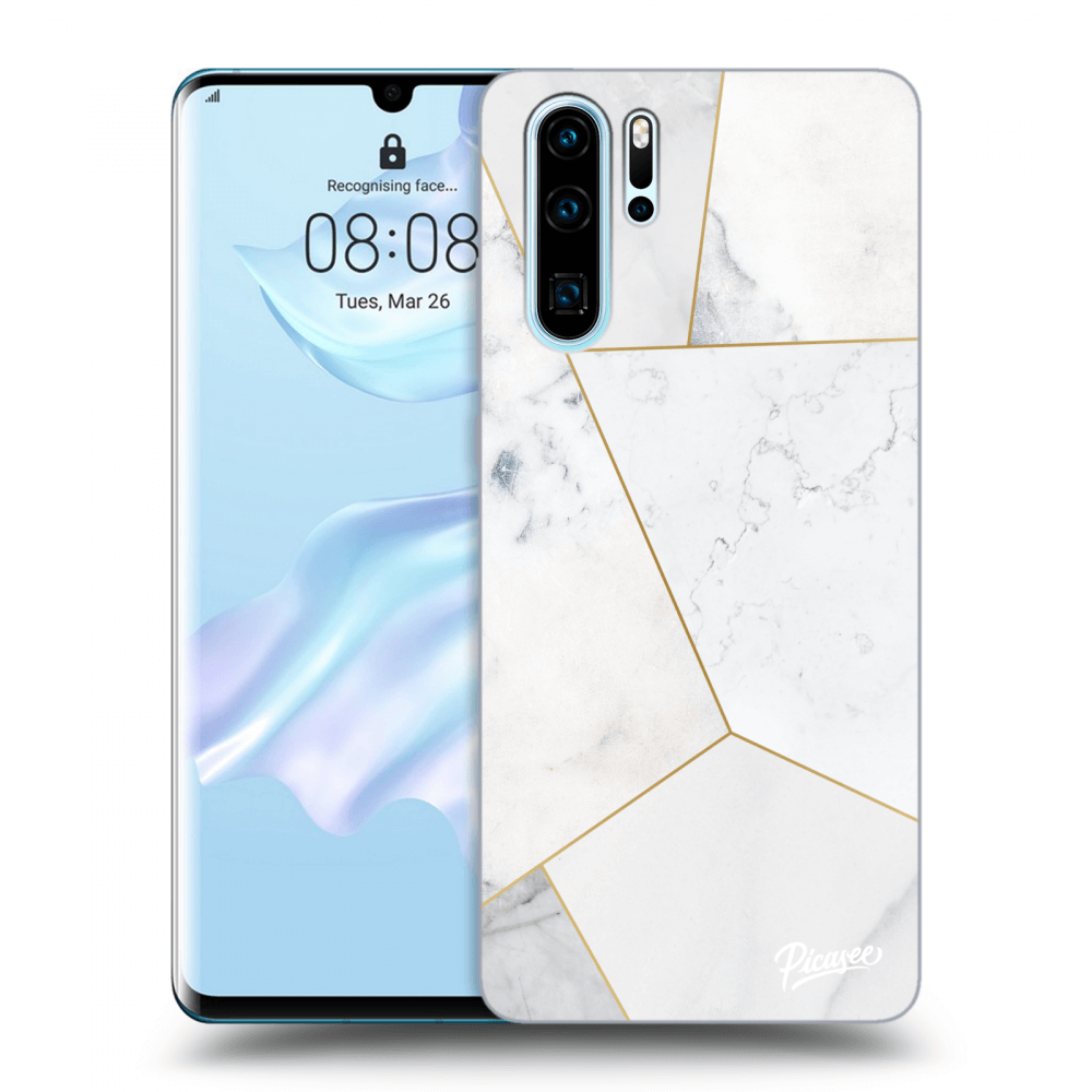 Picasee ULTIMATE CASE für Huawei P30 Pro - White tile