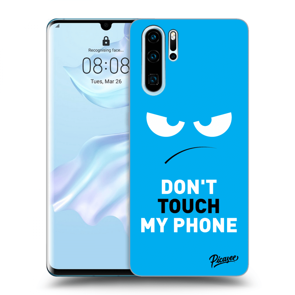 Picasee ULTIMATE CASE für Huawei P30 Pro - Angry Eyes - Blue