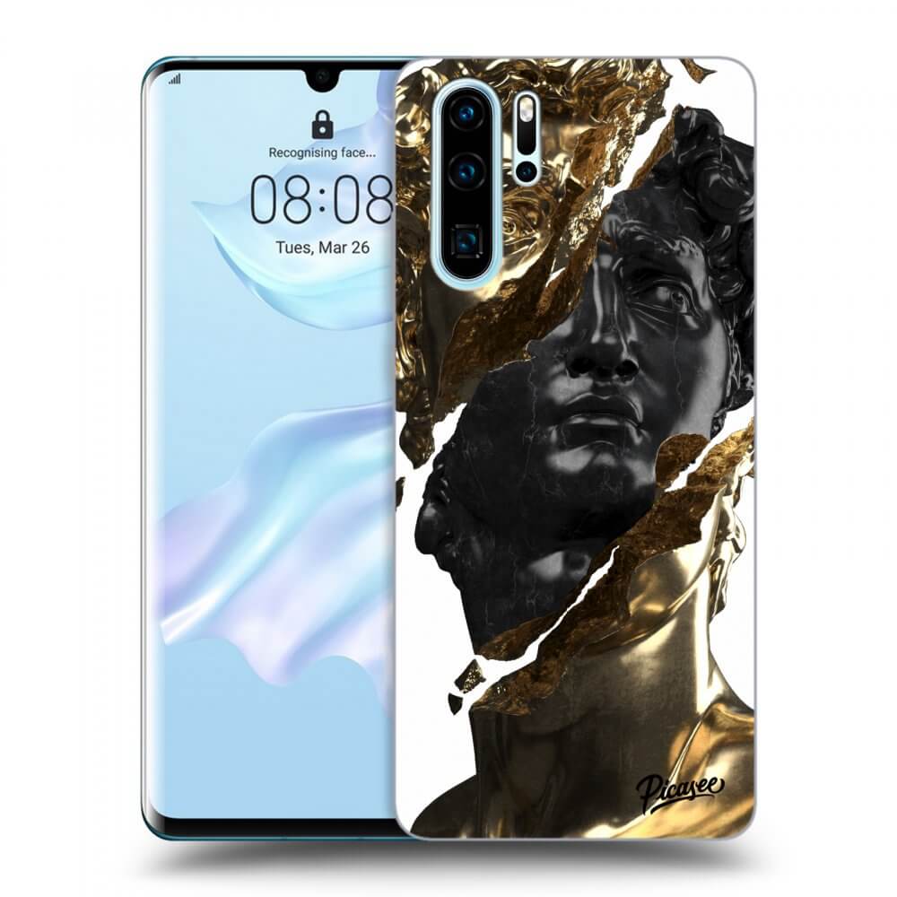 Picasee ULTIMATE CASE für Huawei P30 Pro - Gold - Black