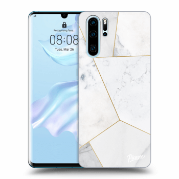 Hülle für Huawei P30 Pro - White tile