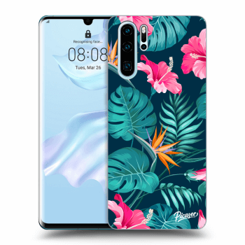 Hülle für Huawei P30 Pro - Pink Monstera