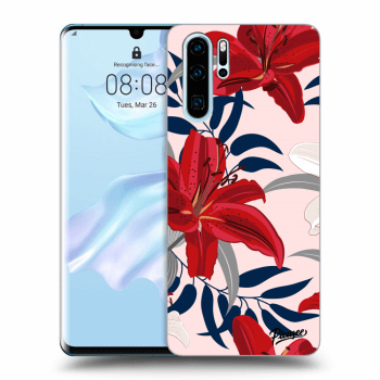 Hülle für Huawei P30 Pro - Red Lily