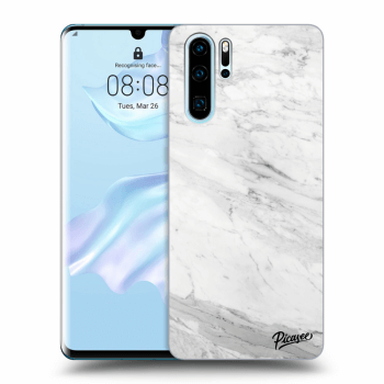 Hülle für Huawei P30 Pro - White marble