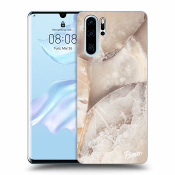 Hülle für Huawei P30 Pro - Cream marble