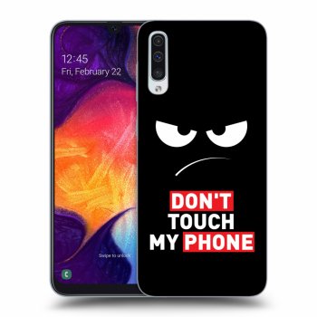 Picasee ULTIMATE CASE für Samsung Galaxy A50 A505F - Angry Eyes - Transparent