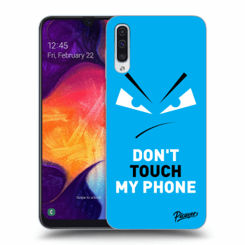Hülle für Samsung Galaxy A50 A505F - Evil Eye - Blue