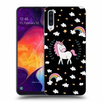Hülle für Samsung Galaxy A50 A505F - Unicorn star heaven