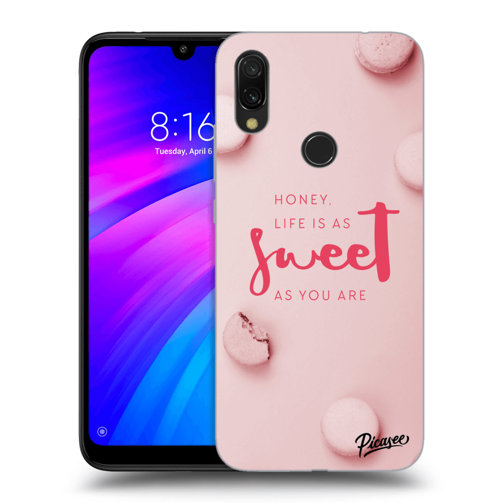 Picasee ULTIMATE CASE für Xiaomi Redmi 7 - Life is as sweet as you are