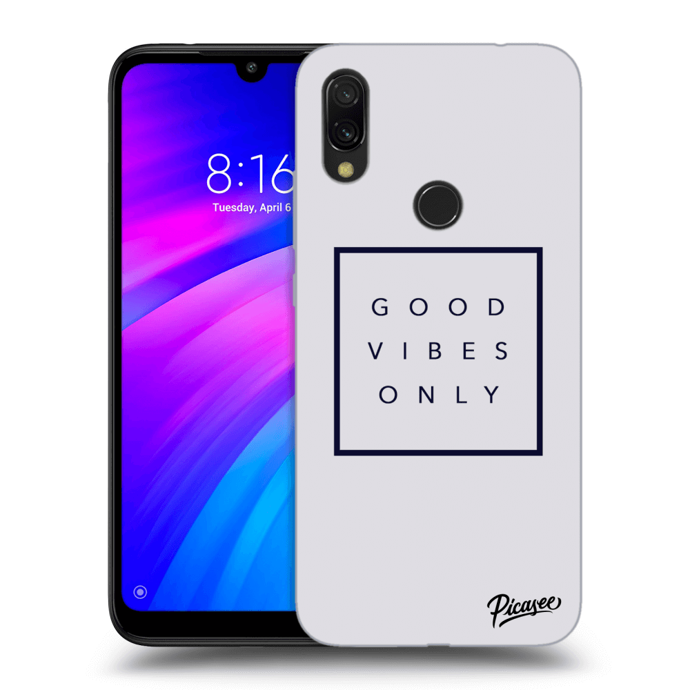 Picasee ULTIMATE CASE für Xiaomi Redmi 7 - Good vibes only