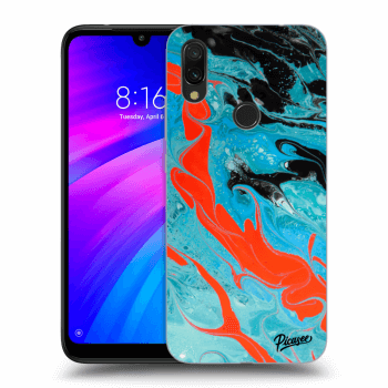 Hülle für Xiaomi Redmi 7 - Blue Magma